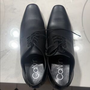 Calvin Klein Men's Classic Black Oxfords